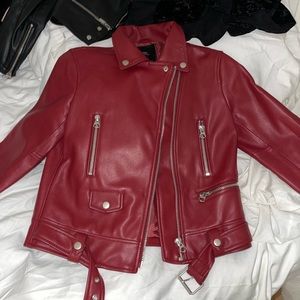 Leather jacket